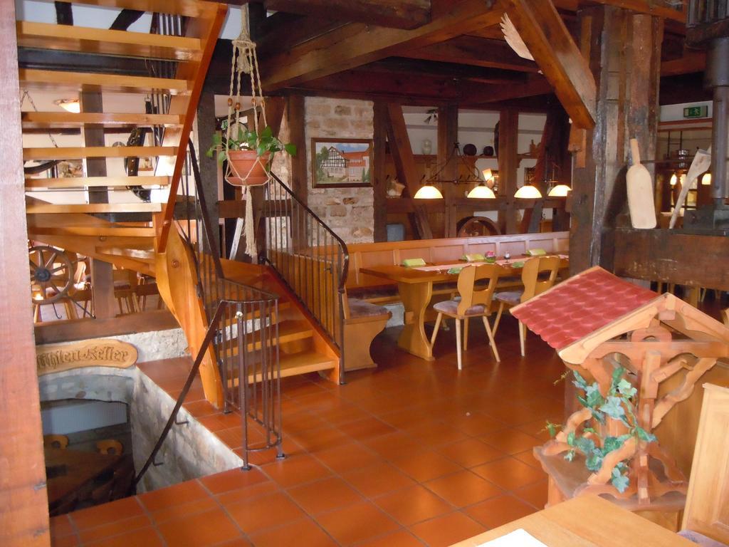 Landgasthof Zur Untermuehle Datterode Luaran gambar